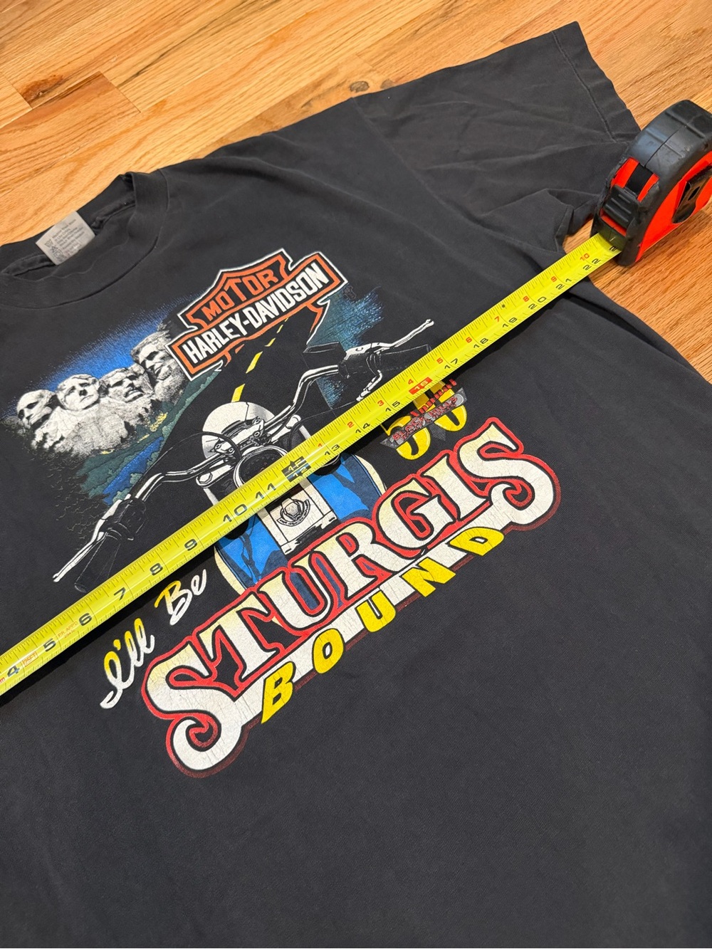 Harley-Davidson Men's Black 'Sturgis Bound' Graphic T-Shirt - Picture 3 of 4